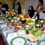 Abendessen in der Familie in Taschkent