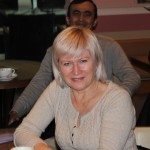 Frau Galina Astaschova, Geschäftsführerin der Usbekisch-Deutschen Freundschaftsgesellschaft