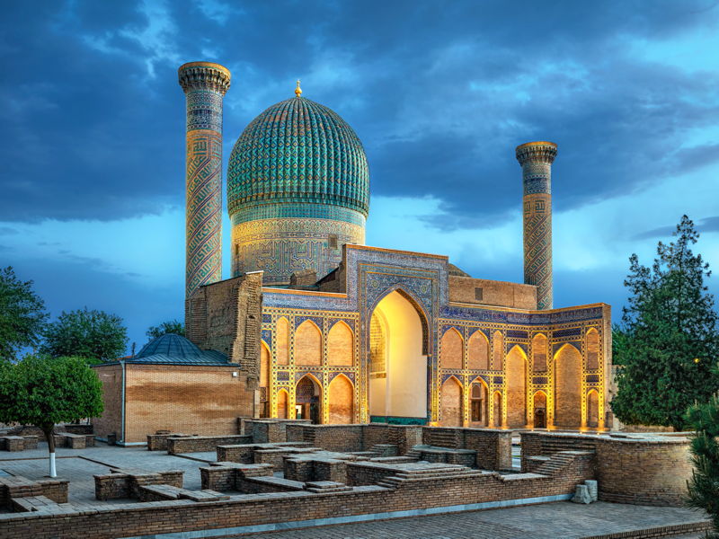 gur e amir mausoleum samarkand